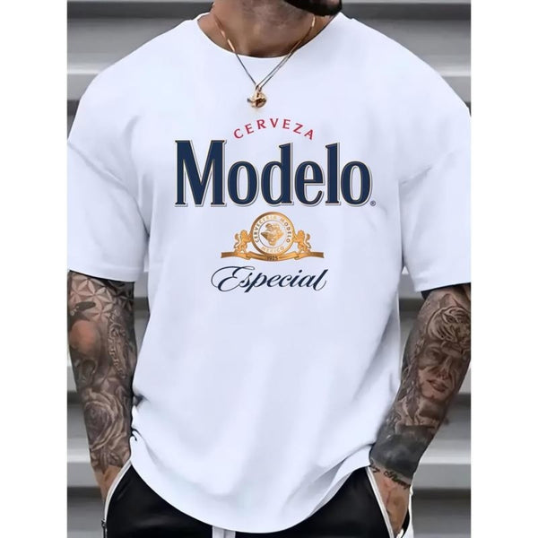 100% Cotton Men's Premium Cotton T-Shirt - Casual Crew Neck Short Sleeve