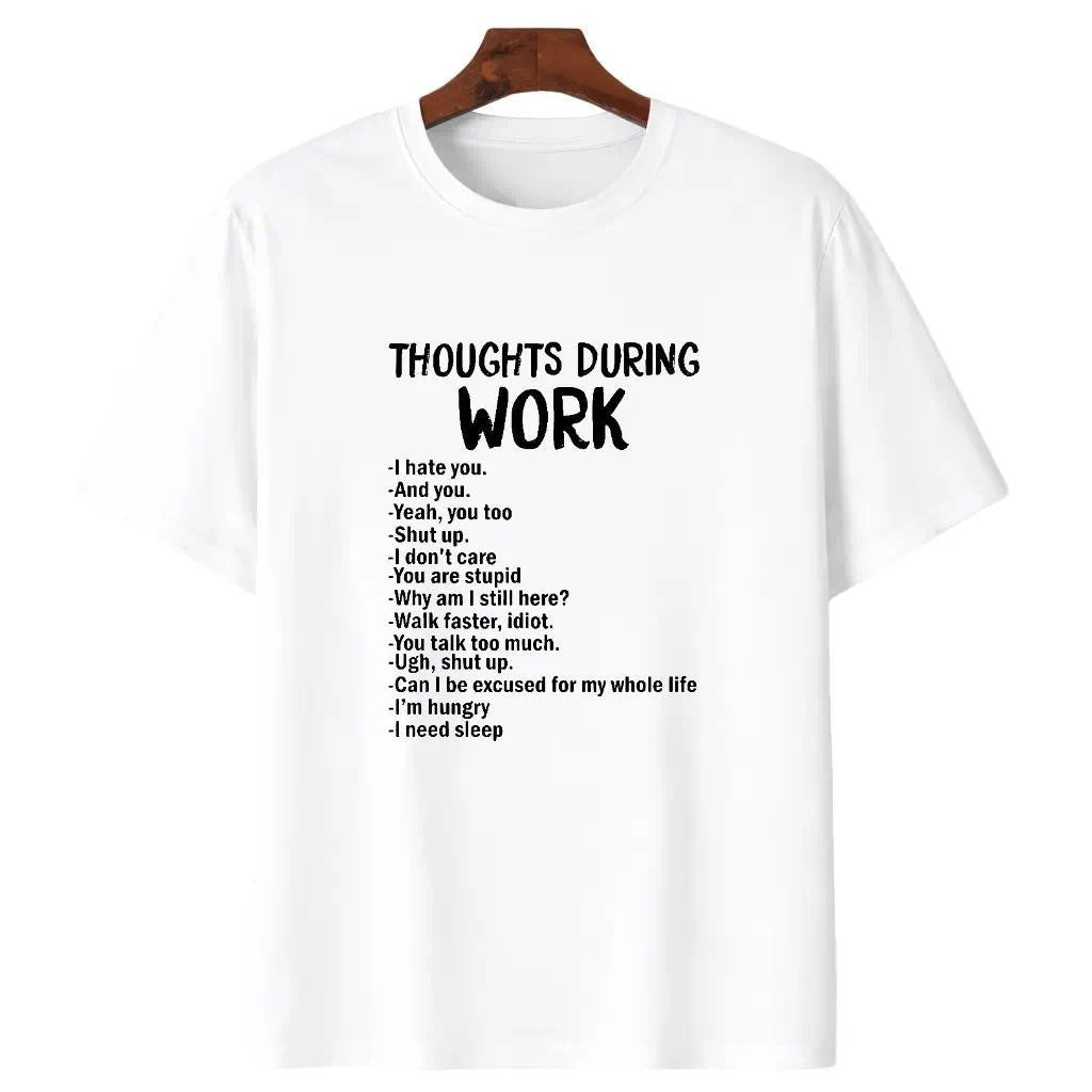 I Hate Work Funny Sarcastic Office Humor Employee Graphic Unisex Shirt