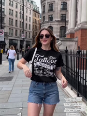 Pretty Eyes Thick Thighs Plus Size Casual Streetwear Body Positive Unisex Tee