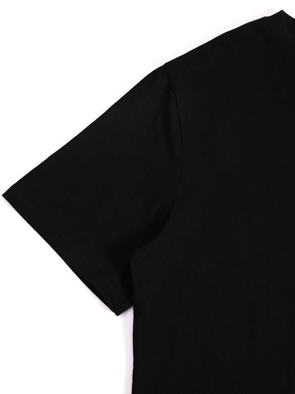 Men's Lightweight Comfort Casual Tee Men's Soft Breathable Casual T-Shirt