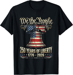 250 Years American 250th Anniversary USA Patriotic 4th July Unisex T-Shirt