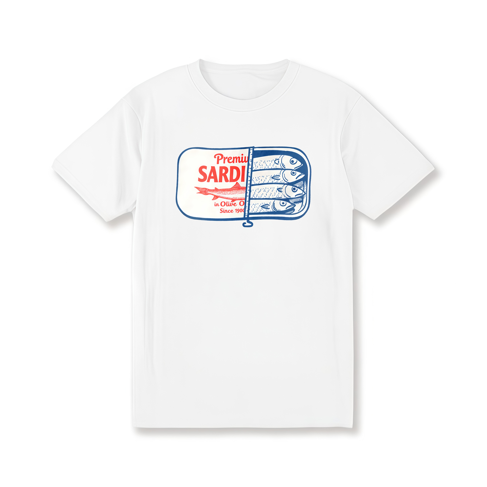 Men's Classic Sardine Can Graphic T-Shirt