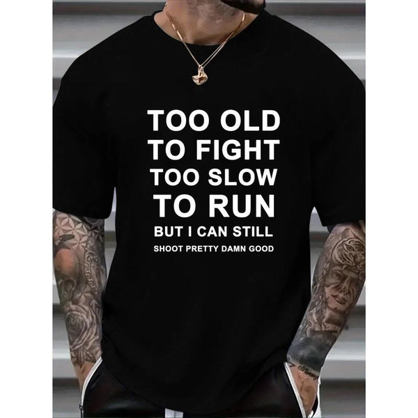 Men's Lightweight Comfort Casual Tee Men's Soft Breathable Casual T-Shirt