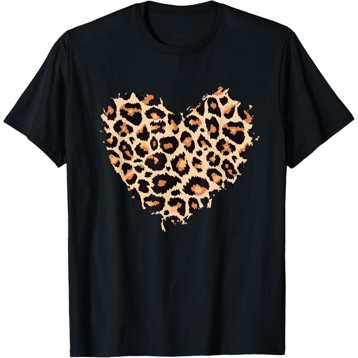 Wild At Heart Animal Print T-Shirt, Cheetah and Leopard Love, Unisex Graphic Top