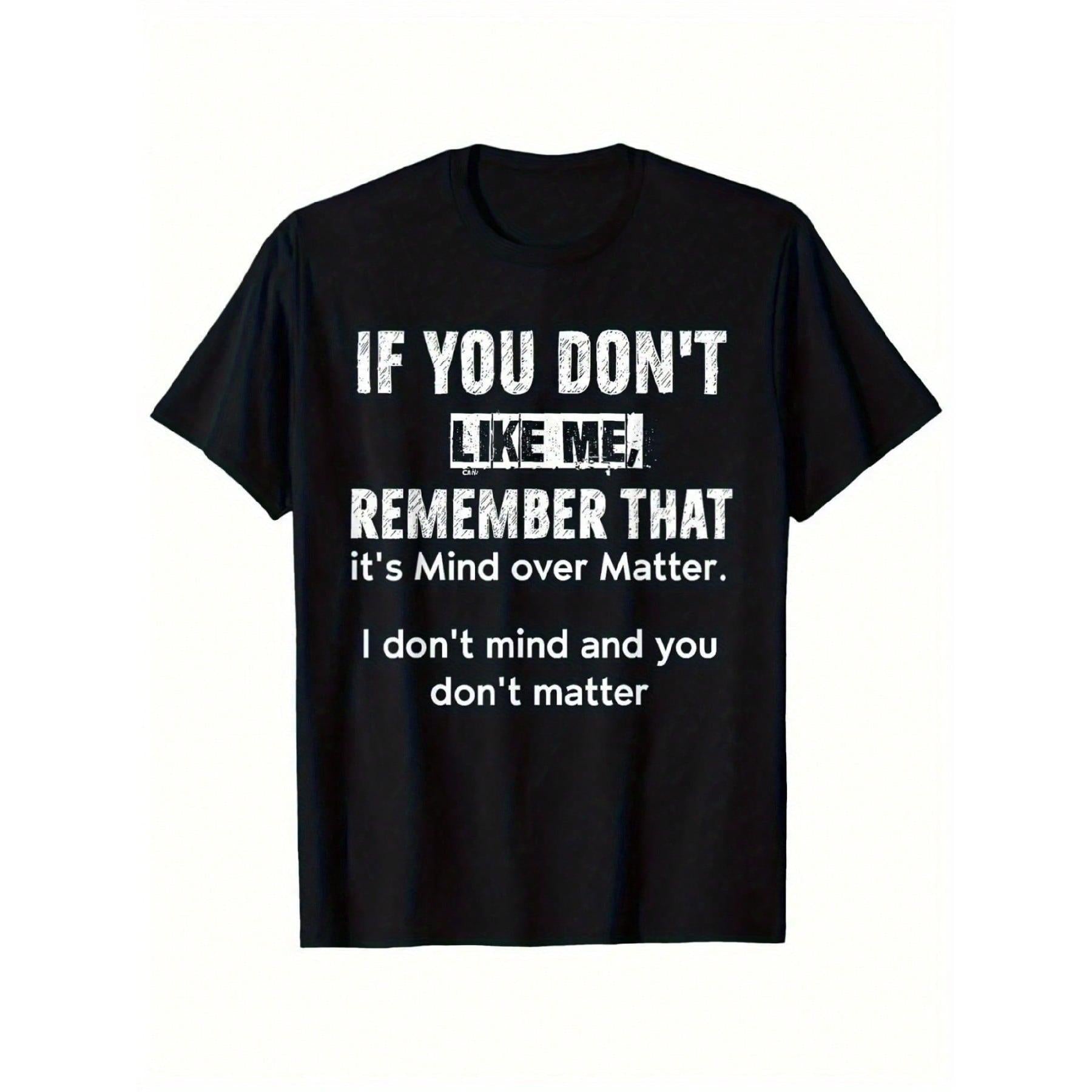 Unisex Summer Heavyweight 180gsm Cotton Vintage Inspirational Slogan Print Comfort Crew Neck Short Sleeve Tee