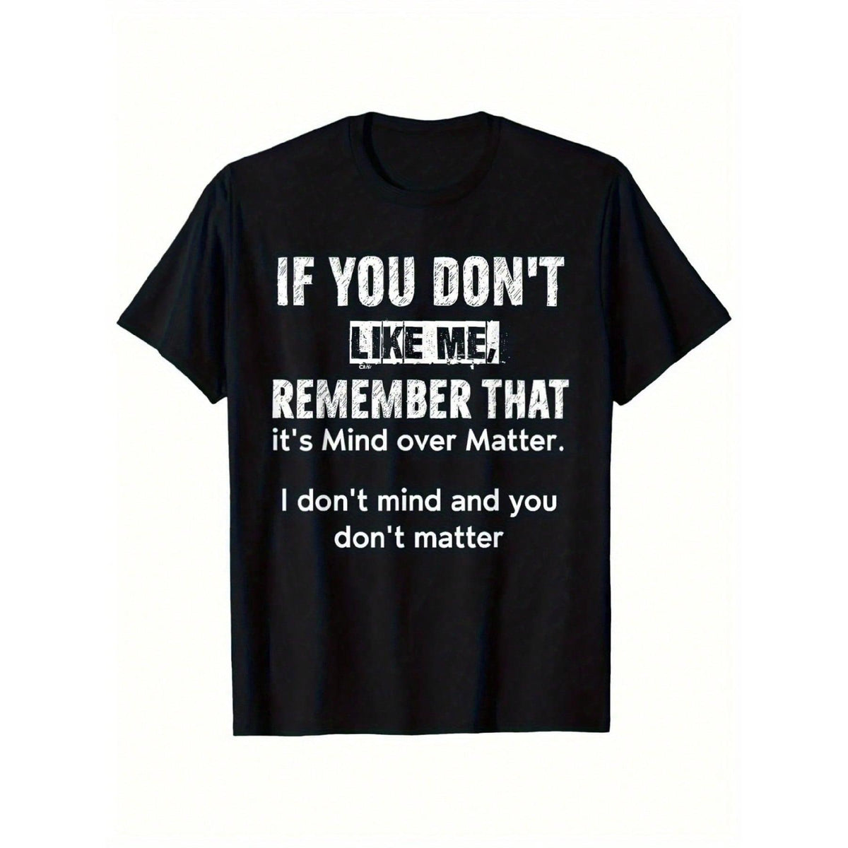Unisex Summer Heavyweight 180gsm Cotton Vintage Inspirational Slogan Print Comfort Crew Neck Short Sleeve Tee