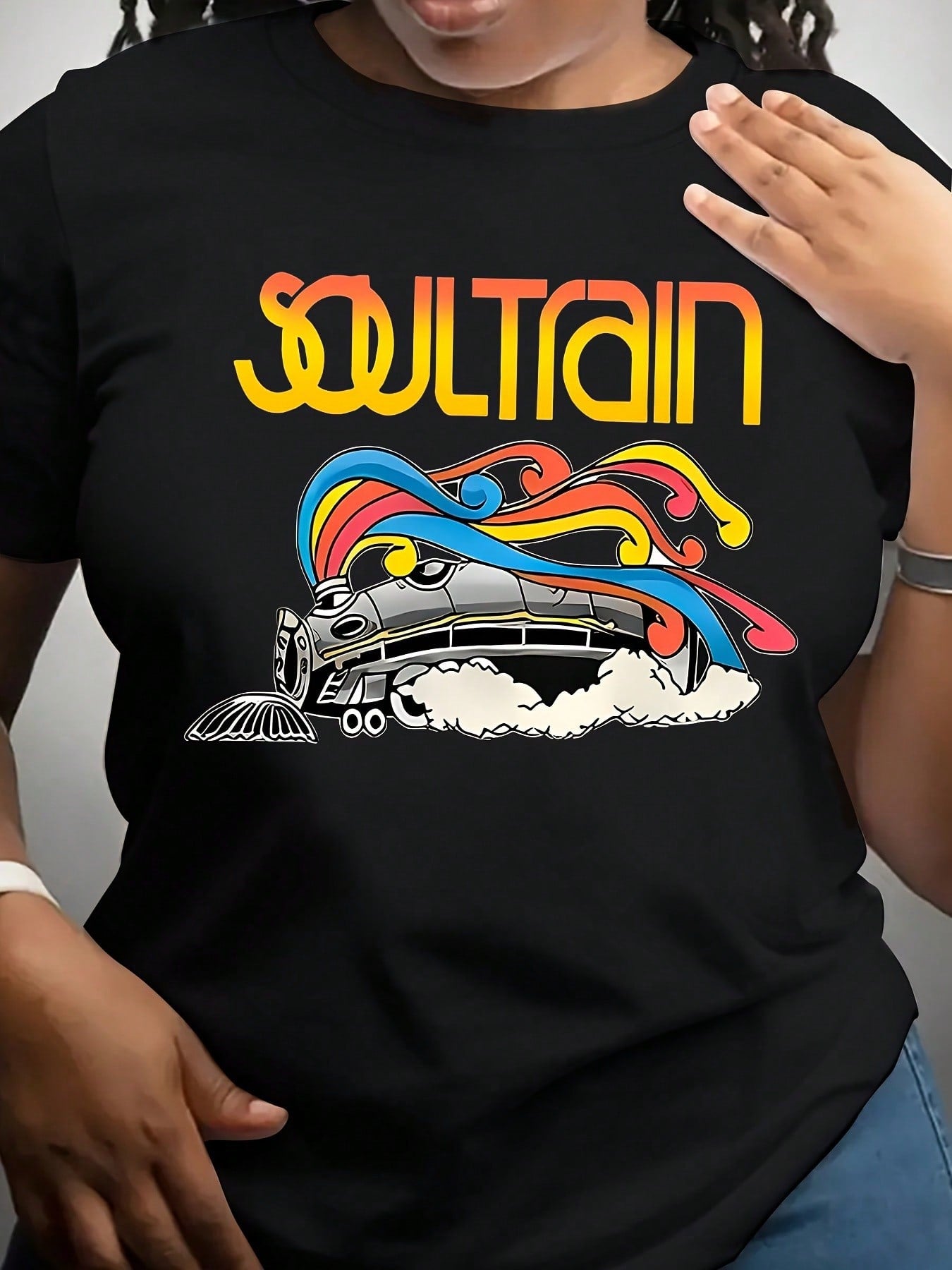 It’s Time To Release Yourself’ Soul Train Graphic T-Shirt – Christmas-Themed Tee