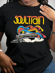It’s Time To Release Yourself’ Soul Train Graphic T-Shirt – Christmas-Themed Tee