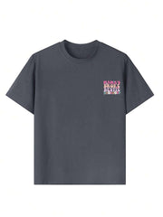 Women's Funny Graphic Printed Short Sleeve Tee Summer Daily Wear
