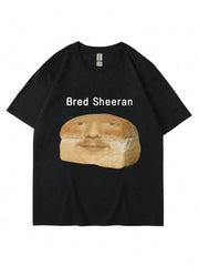 Funny Ed Sheeran Meme Print T Shirts Men Humor