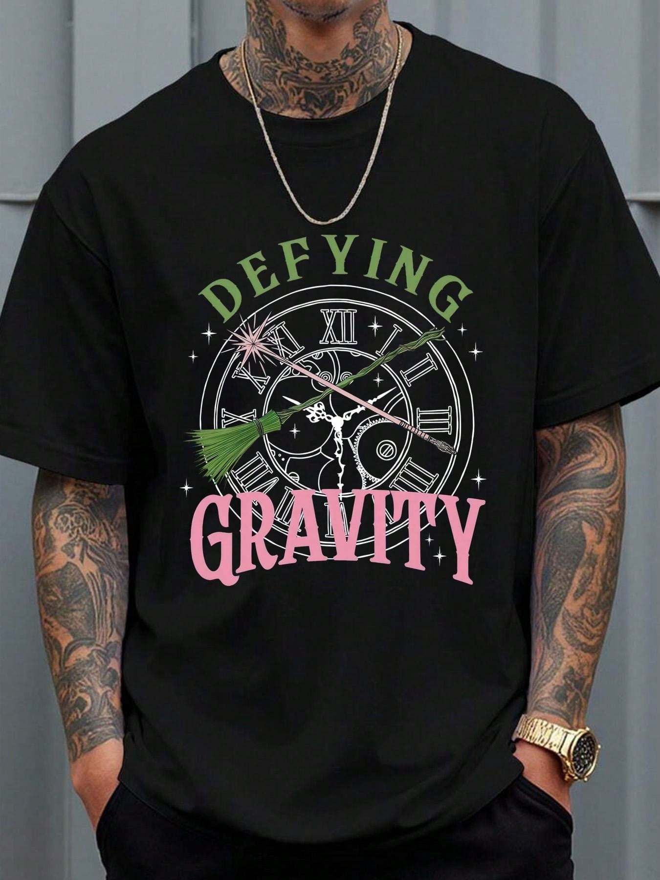 Trenz Shirt Company Wicked-Inspired Graphic T-Shirt – Defying Gravity Design Tee