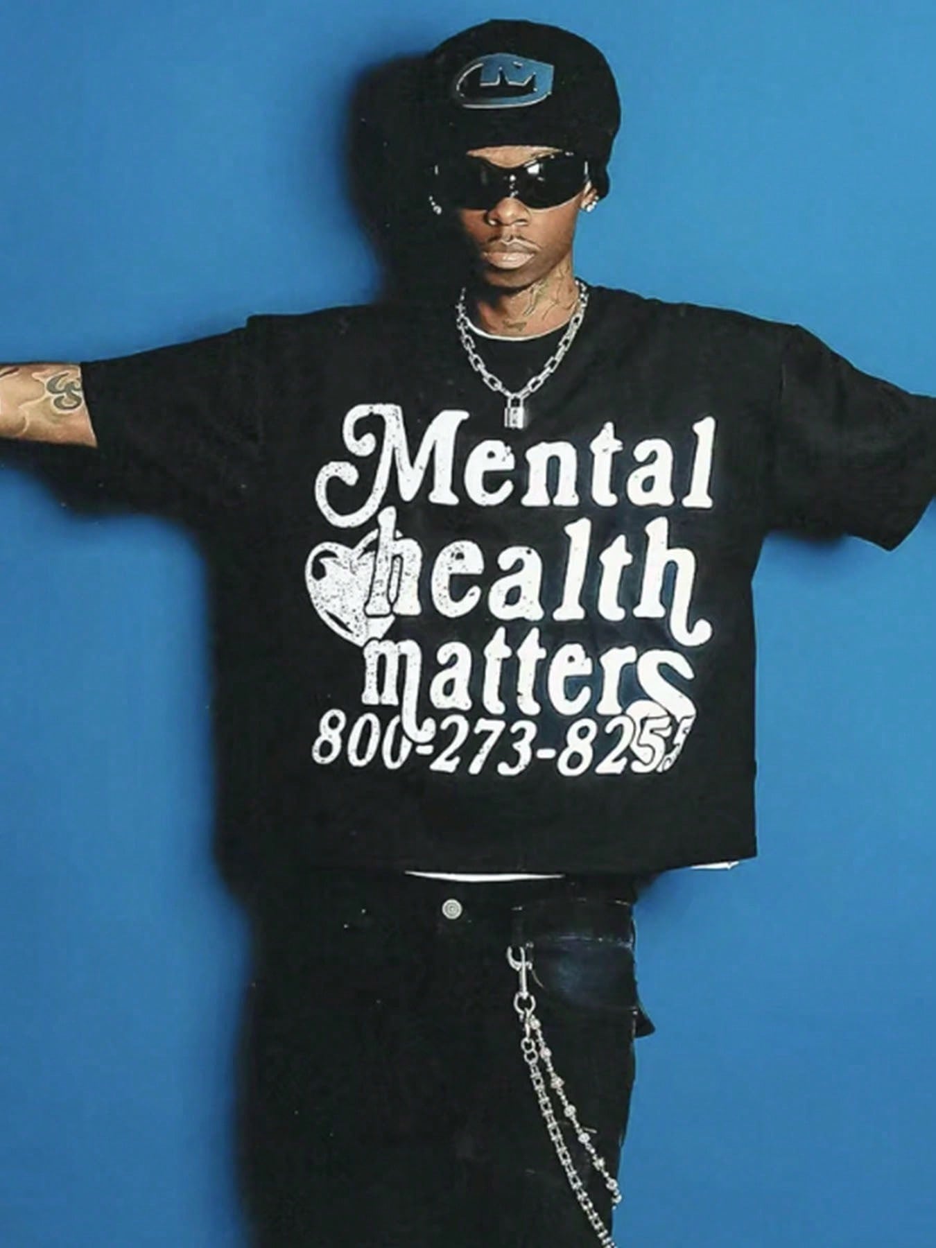 Mental Health Matters Graphic T-Shirt – Casual And Street Style Wear