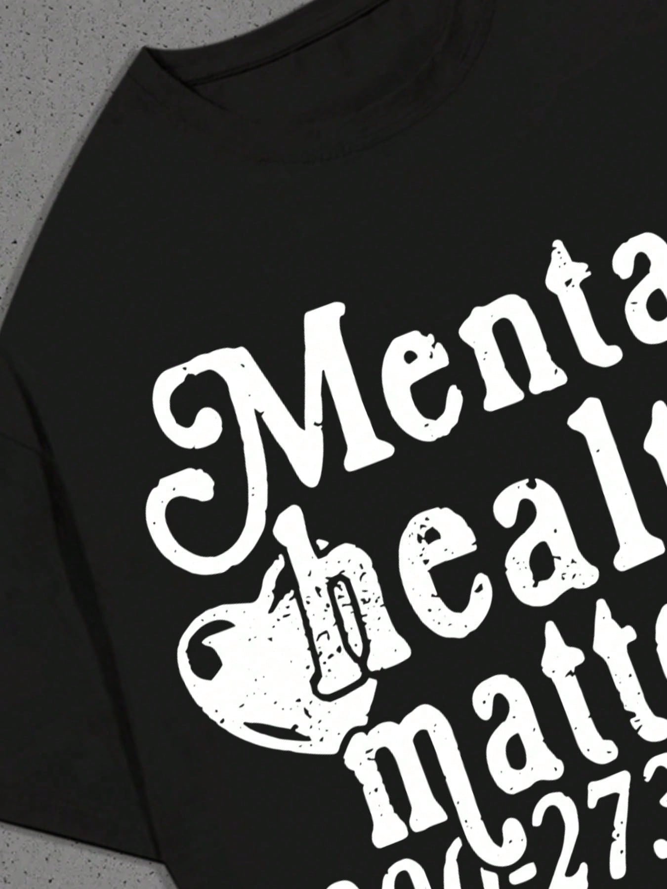 Mental Health Matters Graphic T-Shirt – Casual And Street Style Wear