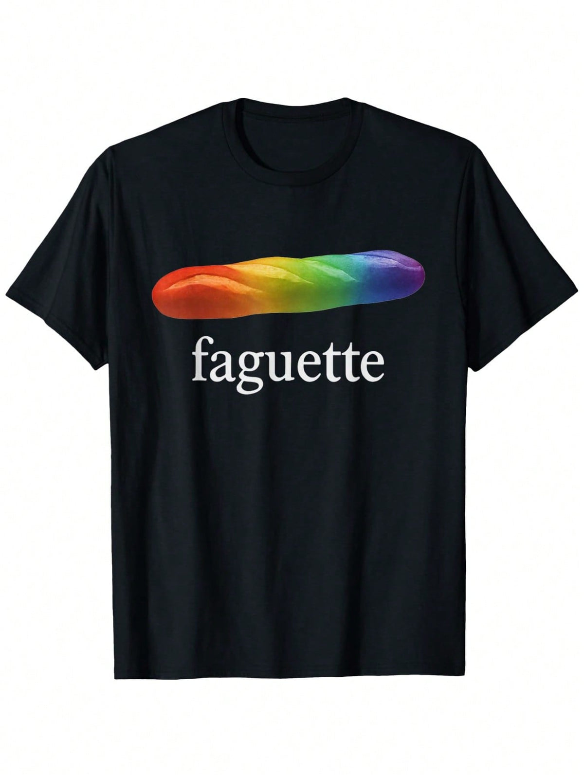 Baguette Rainbow Faguette T-Shirt