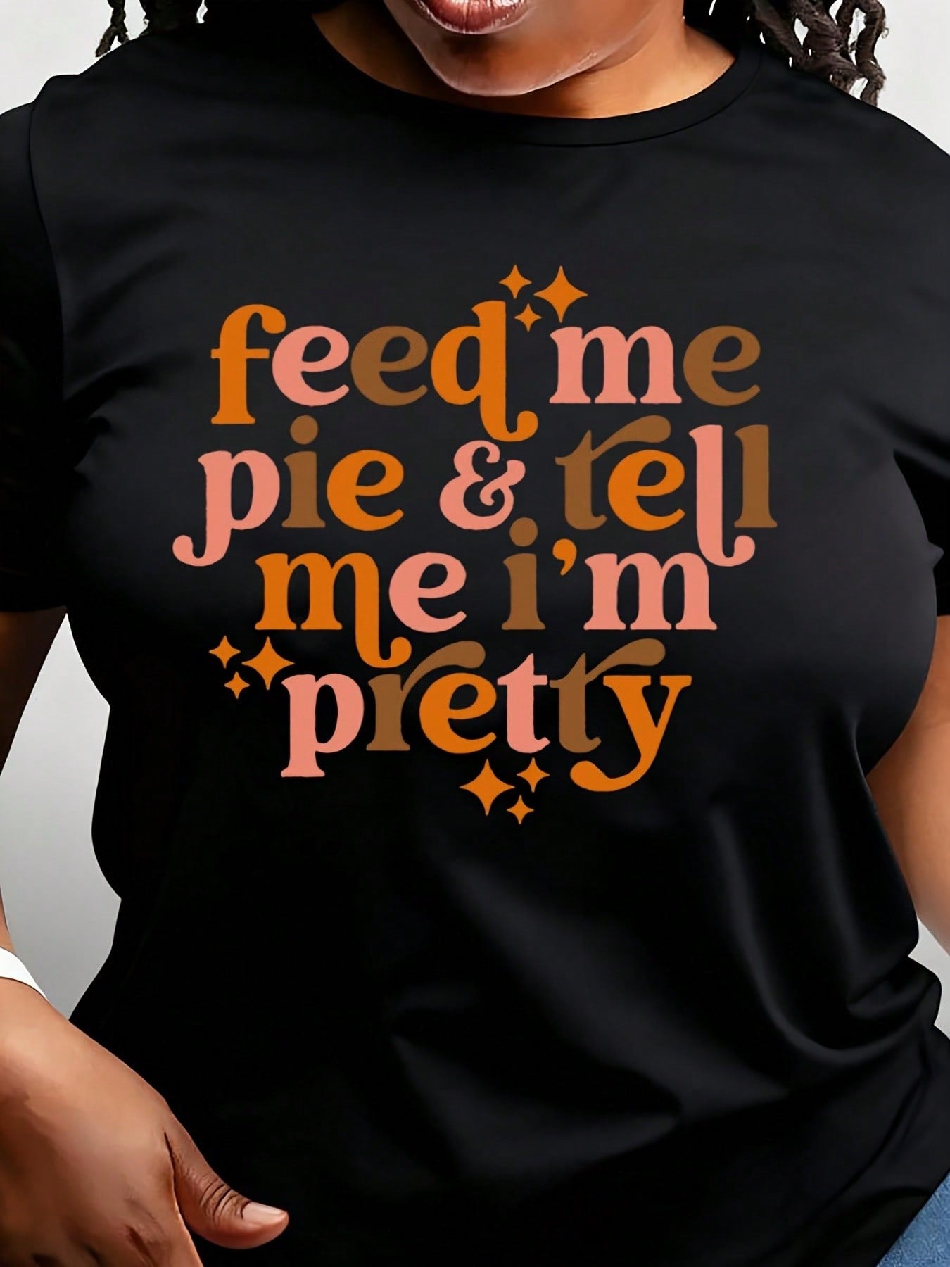 Funny Thanksgiving Graphic T-Shirt – Pumpkin Pie Design