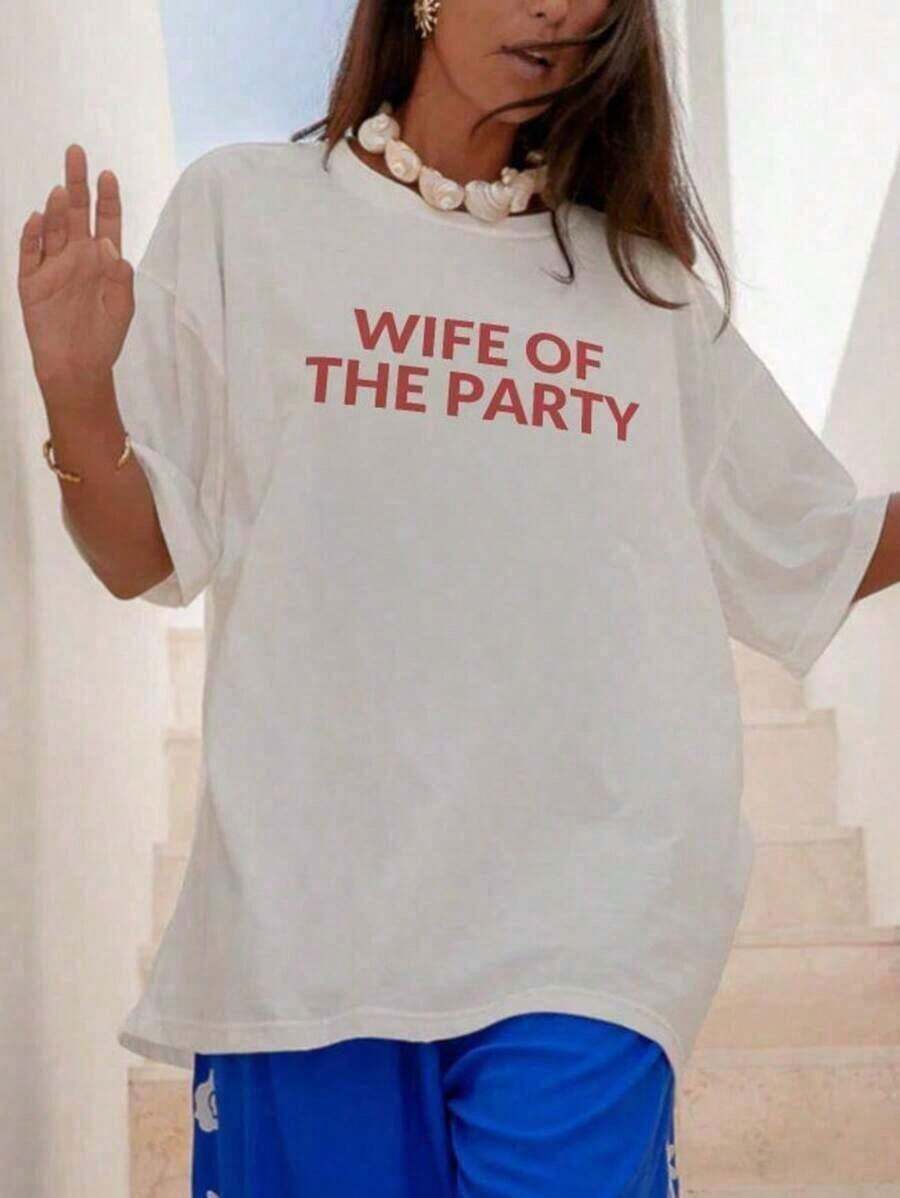 Men's Groom To Be Printed T-Shirt, Bachelorette Party Casual Wear Top Men's Husband Of The Party Graphic T-Shirt, Engagement Party Casual Tee