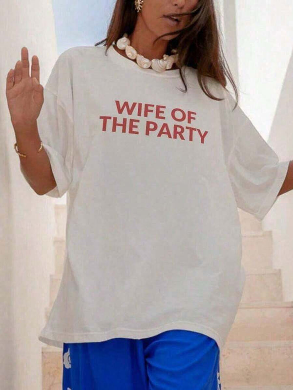 Men's Groom To Be Printed T-Shirt, Bachelorette Party Casual Wear Top Men's Husband Of The Party Graphic T-Shirt, Engagement Party Casual Tee