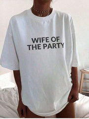 Men's Groom To Be Printed T-Shirt, Bachelorette Party Casual Wear Top Men's Husband Of The Party Graphic T-Shirt, Engagement Party Casual Tee