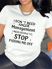 Bold Statement T-Shirts For Women-A Must-Have Piece To Showcase Your Personality With Fun Quotes, Eye-Catching Prints