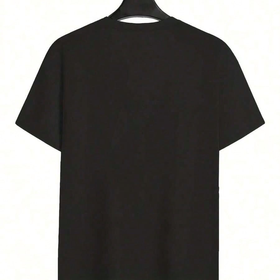 Print Shirt Plus Size Cotton T-Shirt Soft, Breathable, Comfort-Fit Crew Neck Tee, Printed Quality