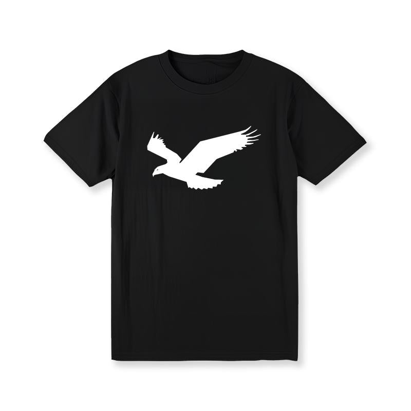 Eagle Silhouette Casual Graphic T-Shirt