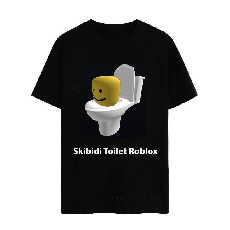 Skibidi Toilet Roblox Meme-Inspired T-Shirts