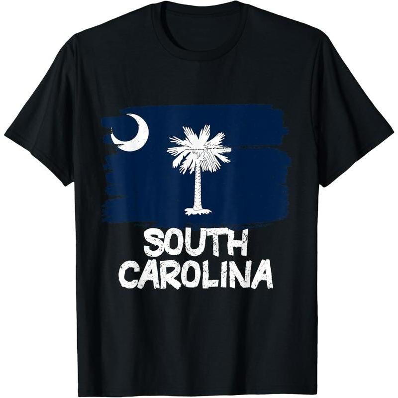 Cool South Carolina Flag T-Shirt