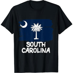 Cool South Carolina Flag T-Shirt