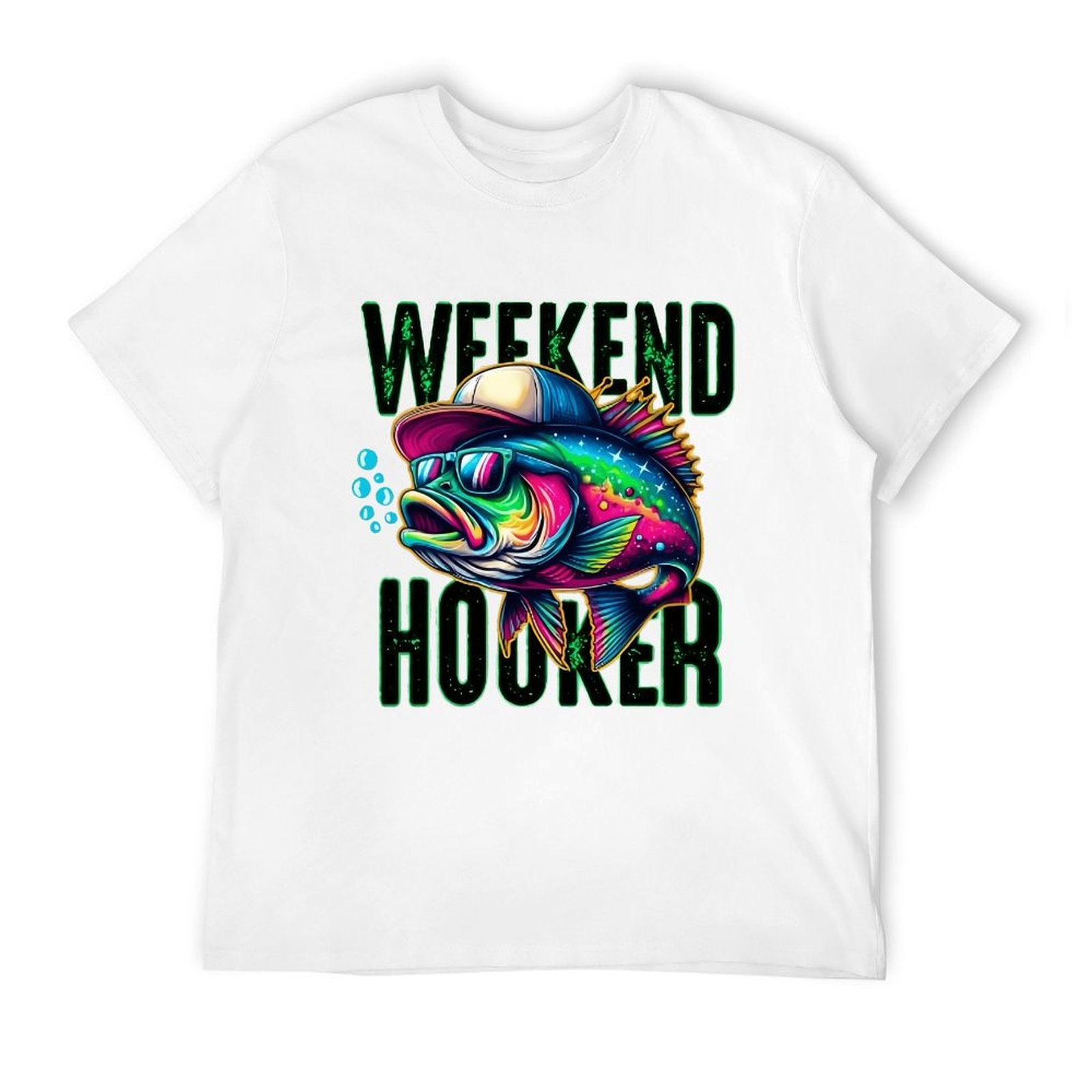 Funny Fishing Weekend Graphic T-Shirt