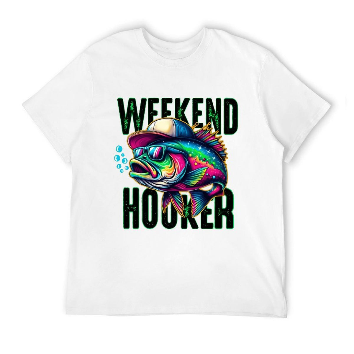 Funny Fishing Weekend Graphic T-Shirt