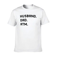 Graphic tee [Husband.Dad.ATM] funny t-shirt Unisex