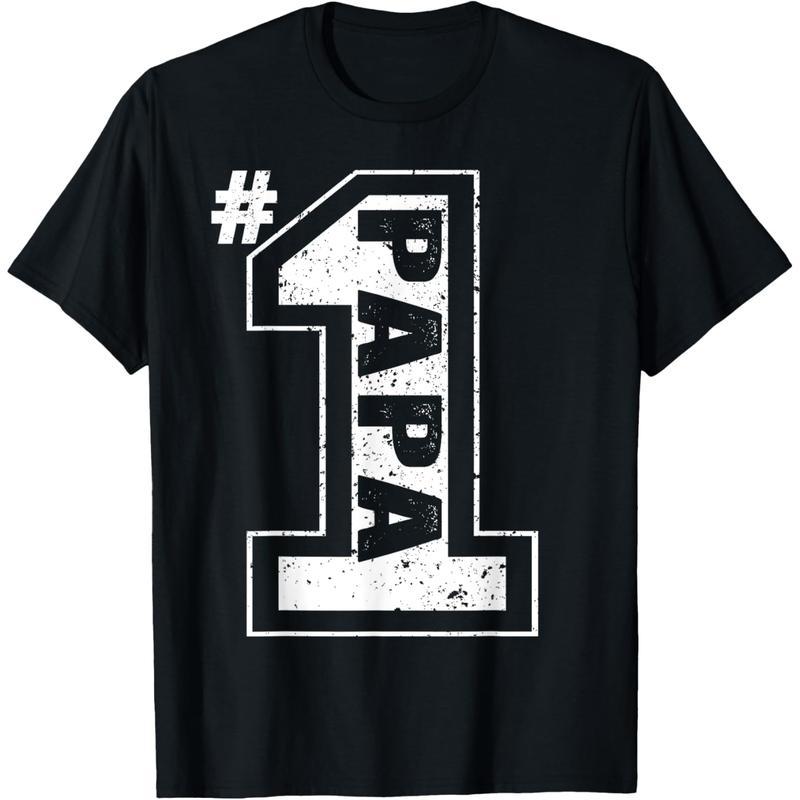 Proud Number One Papa Shirt