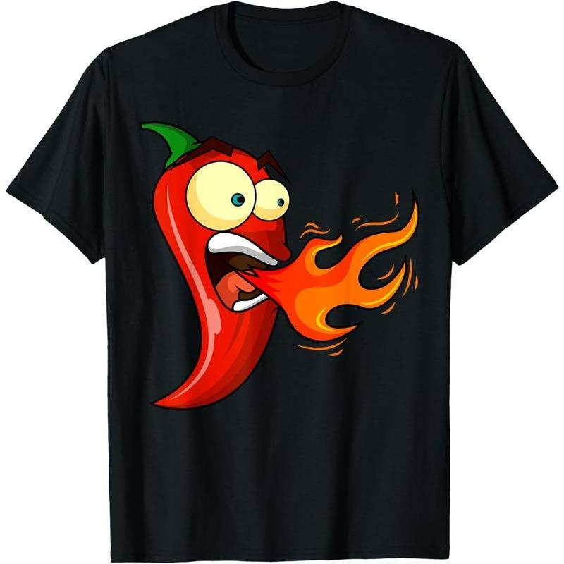 Spicy Fire Chili Pepper T-Shirt
