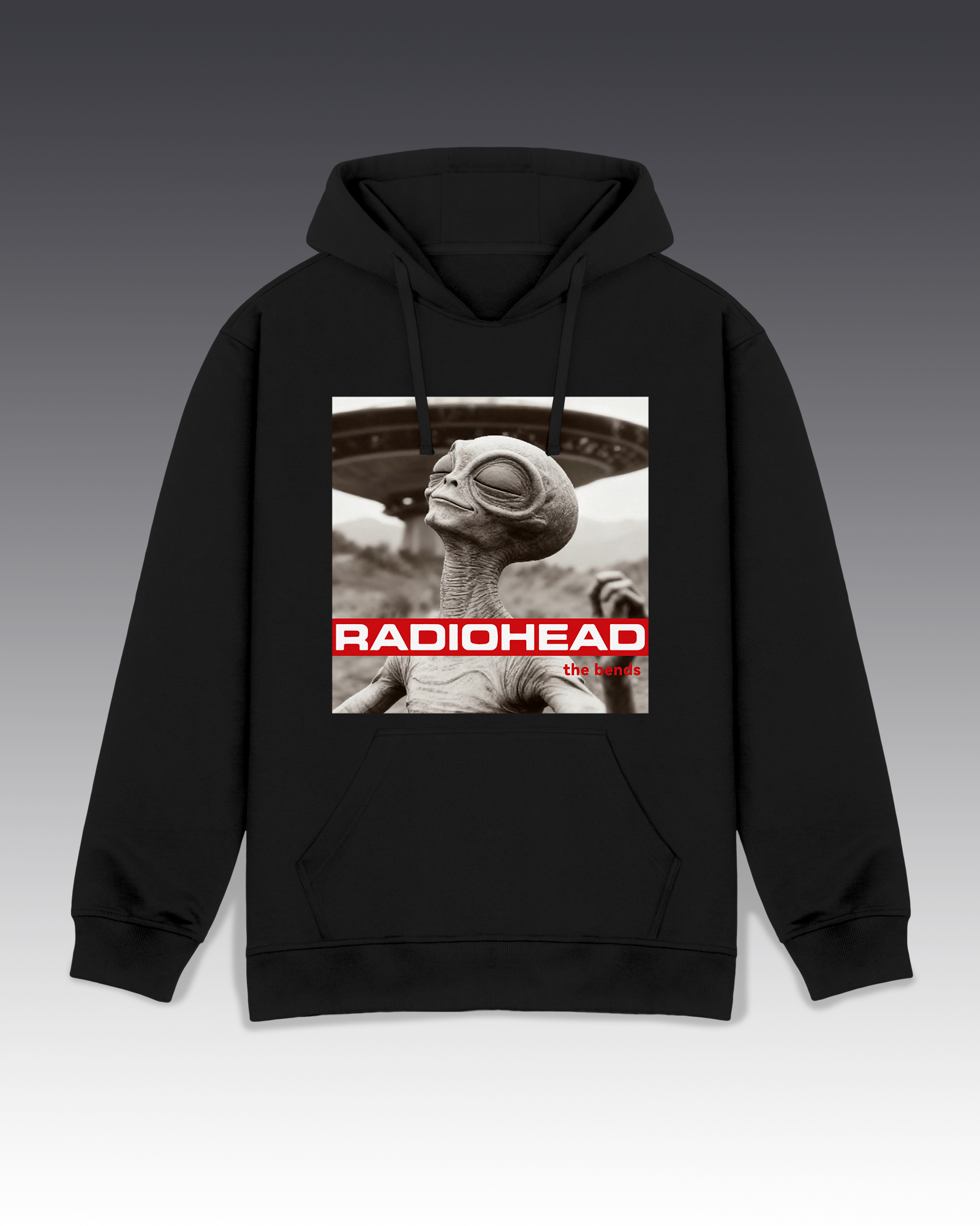 DIYANYONE Original Mashup Hoodie: Alien 'The Bends' Cover