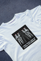 DIYANYONE Sci-Fi Quote T-shirt: Vader's Lack of Cheer