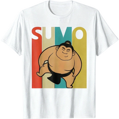 Vintage Sumo Wrestling Japanese Culture Sport T-Shirt