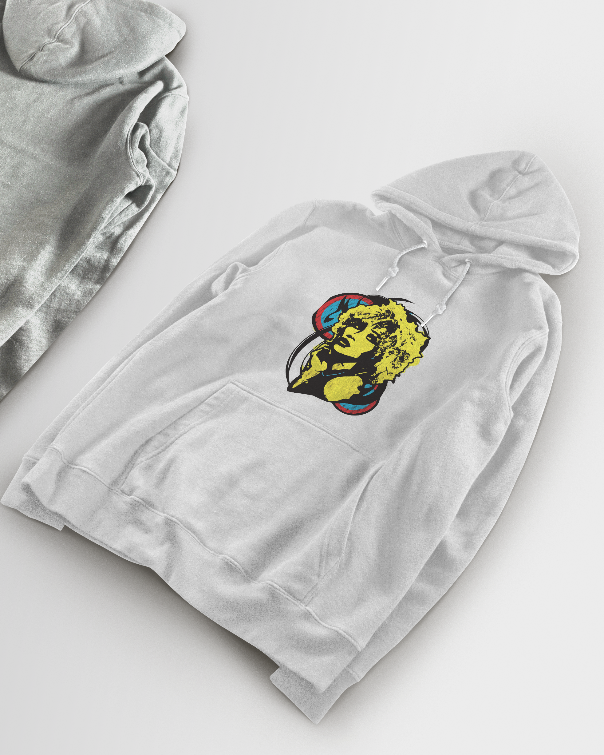 DIYANYONE Original Pop Art Hoodies: Bold New Wave Woman Graphic