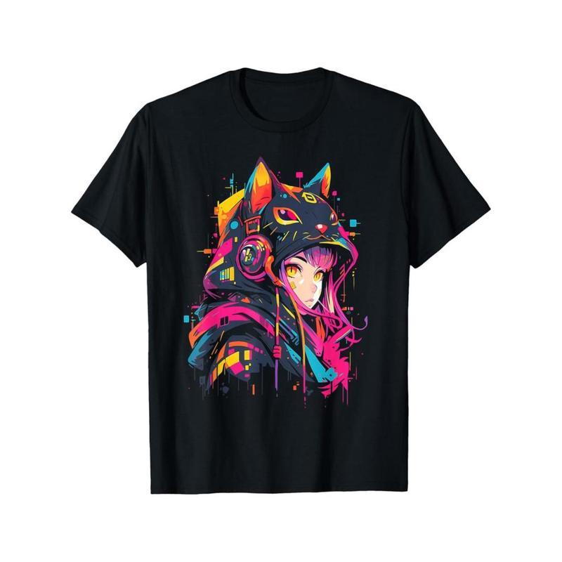 Cyberpunk Aesthetic Techwear T-Shirt