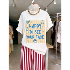Elementary Teacher Shirt, 1st Day Of School Striped Border Gift, Cute Back To School Tee