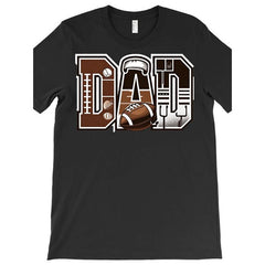 American Football Dad Graphic T-Shirt