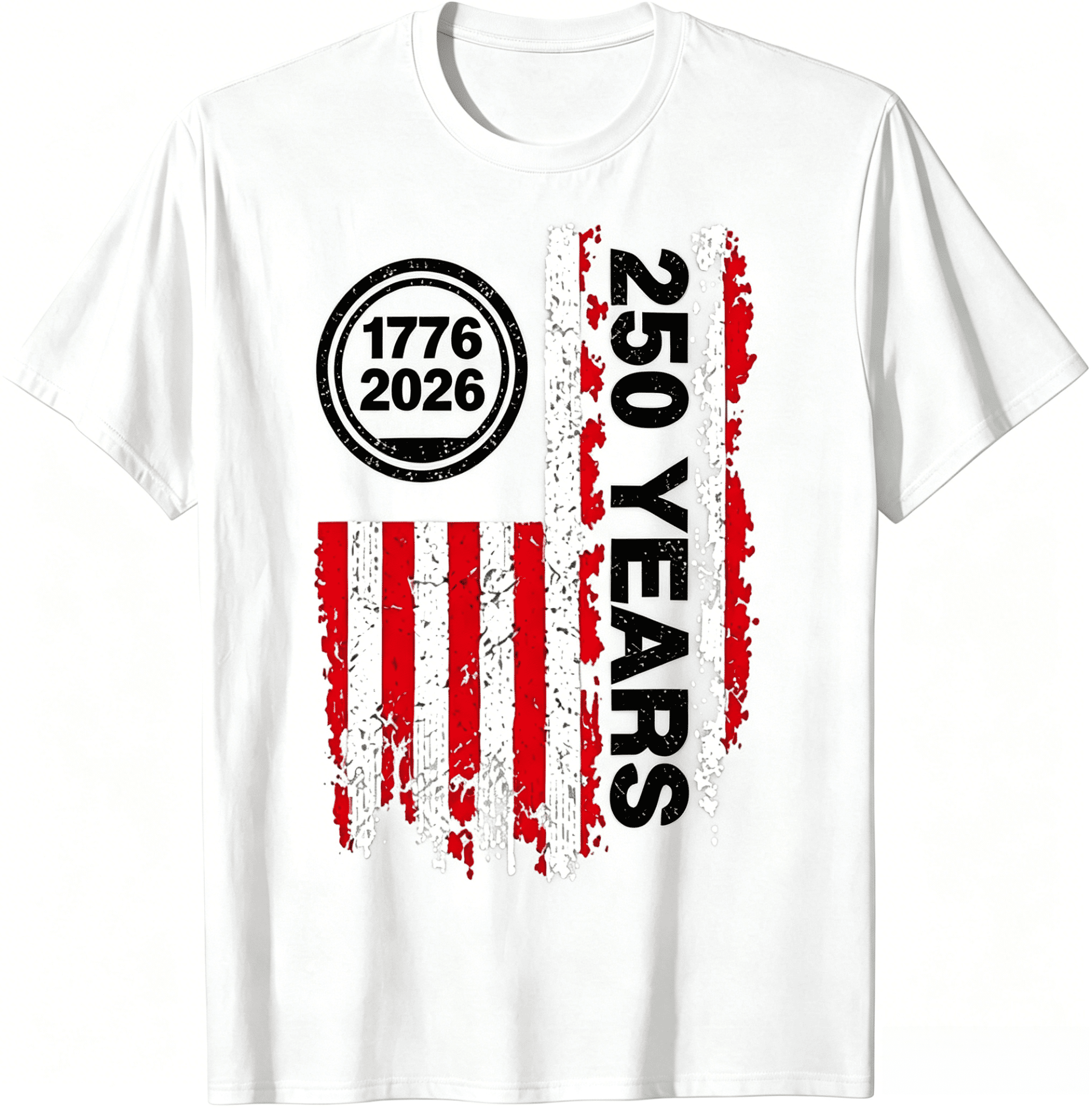 250 Years America Anniversary 250th Independence Day Freedom T-Shirt