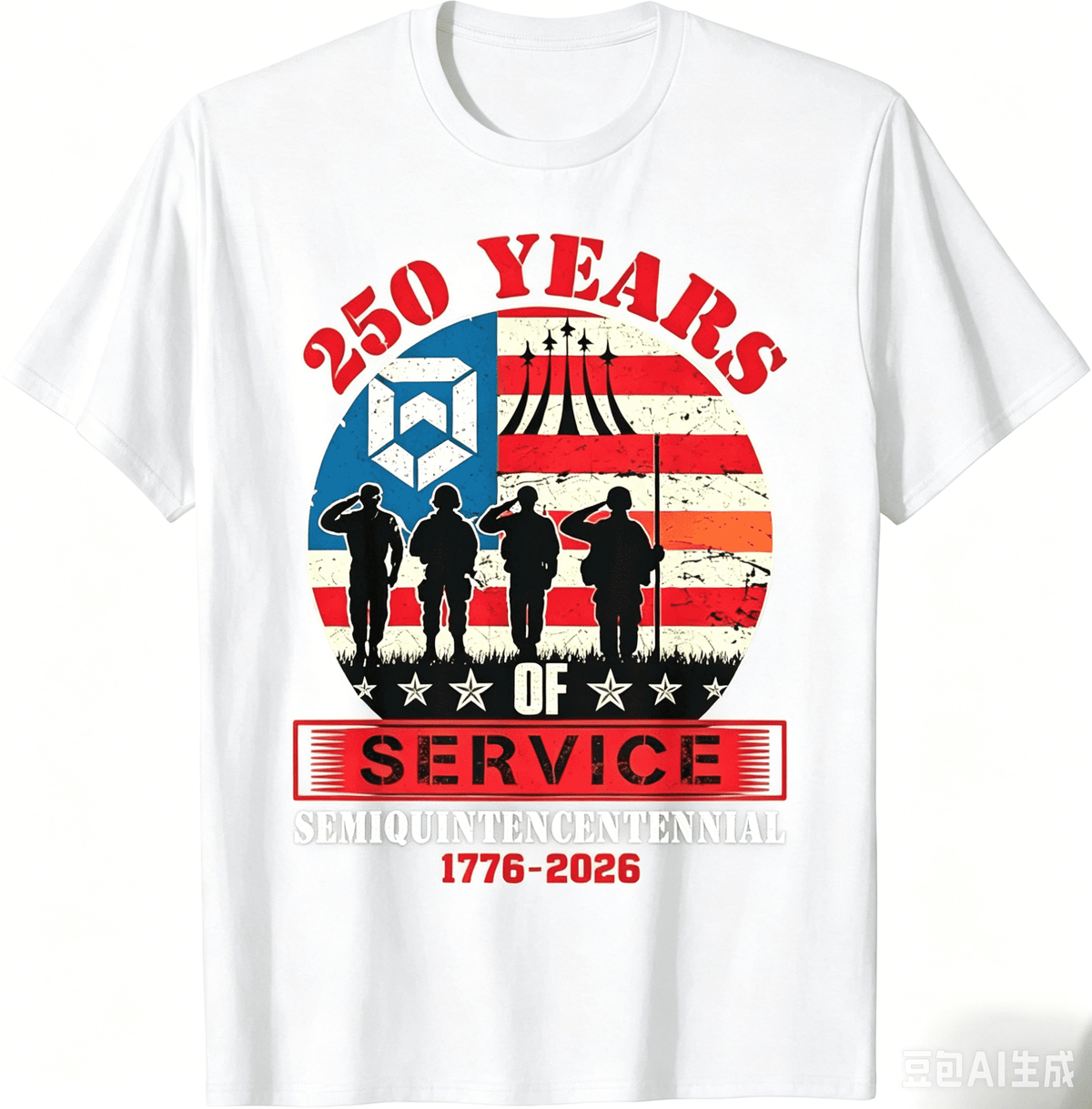 250 Years America Anniversary 250th Independence Day T-Shirt S To 5XL