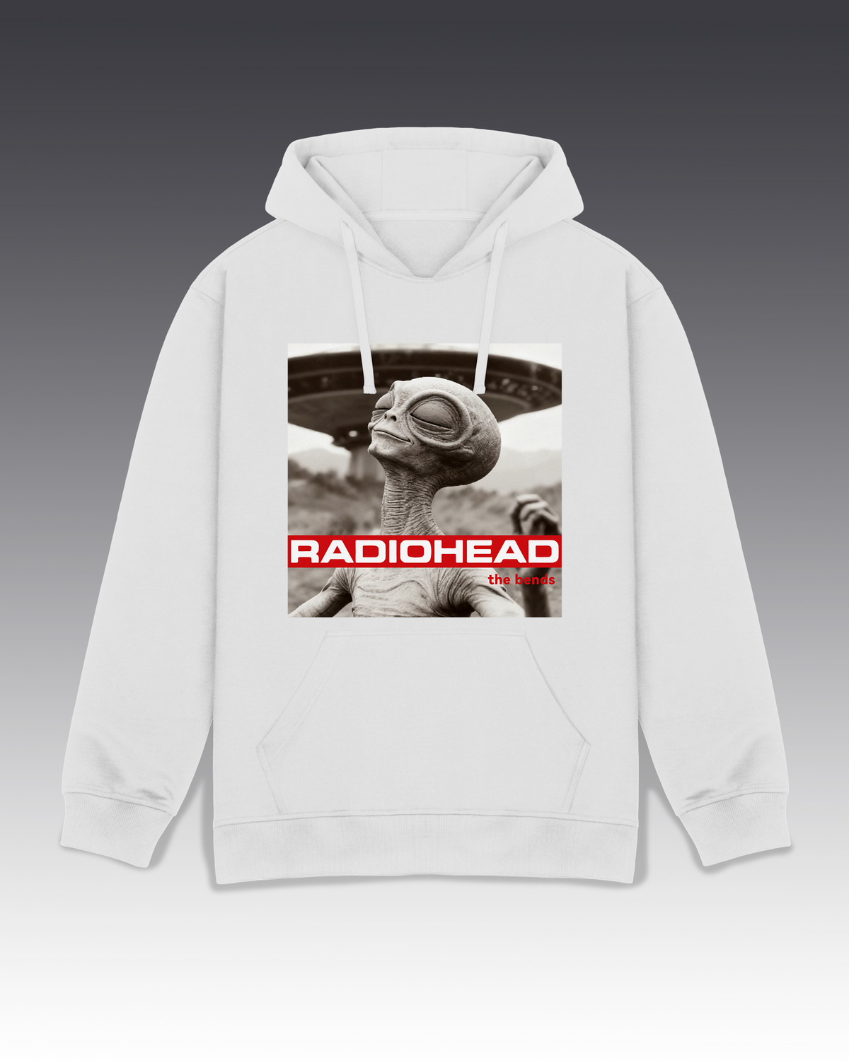 DIYANYONE Original Mashup Hoodie: Alien 'The Bends' Cover