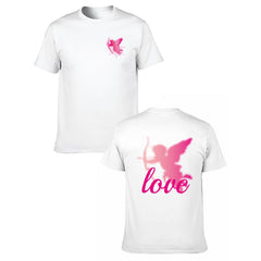 Graphic tee [LOVE] Y2K modern hiphop t-shirt Unisex