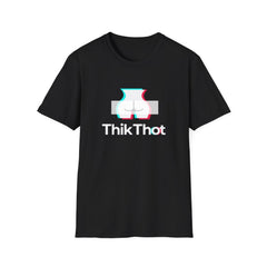 ThikThot Funny Social Logo t-shirt graphic tee