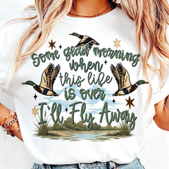 Summer Fashion Crew Neck Short Sleeve T-Shirt For Women Funny T Shirt Women