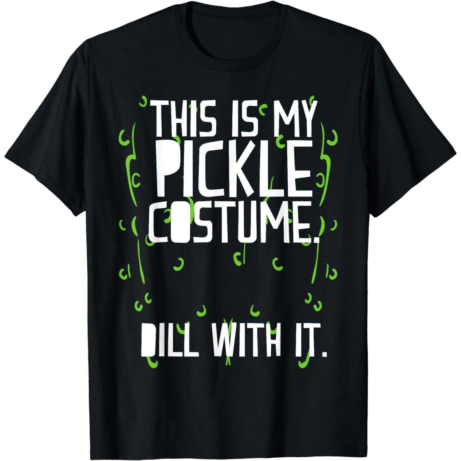Funny Pickle T-Shirt With Playful Dill