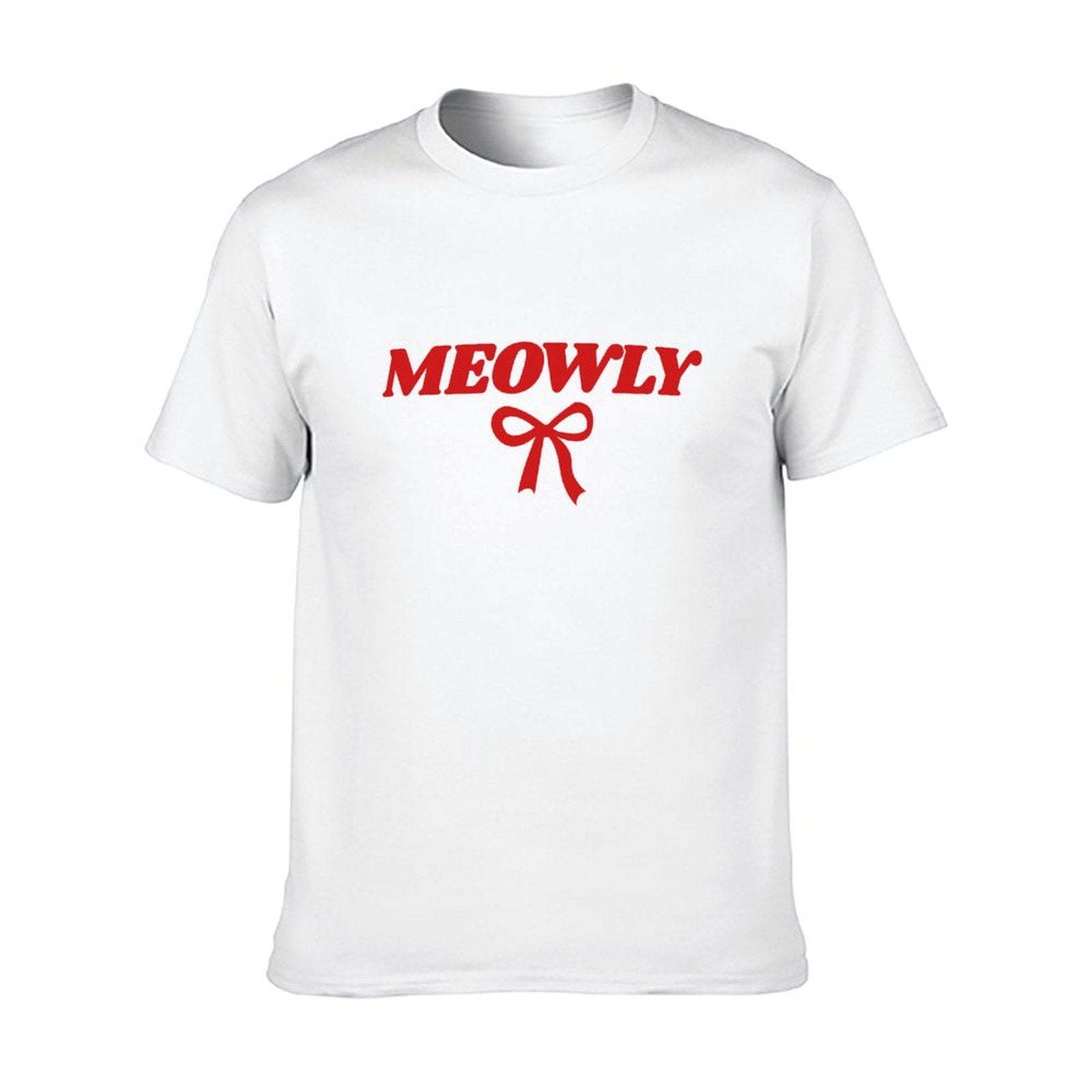 Graphic tee [meowly] funny t-shirt Unisex Xmas Christmas gift holiday vibes