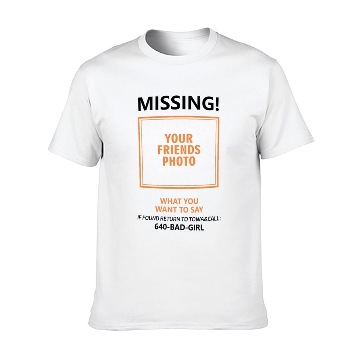 Diyanyone Party Prank T-Shirt – “My Hot XXXX Is Missing” Funny Joke Tee