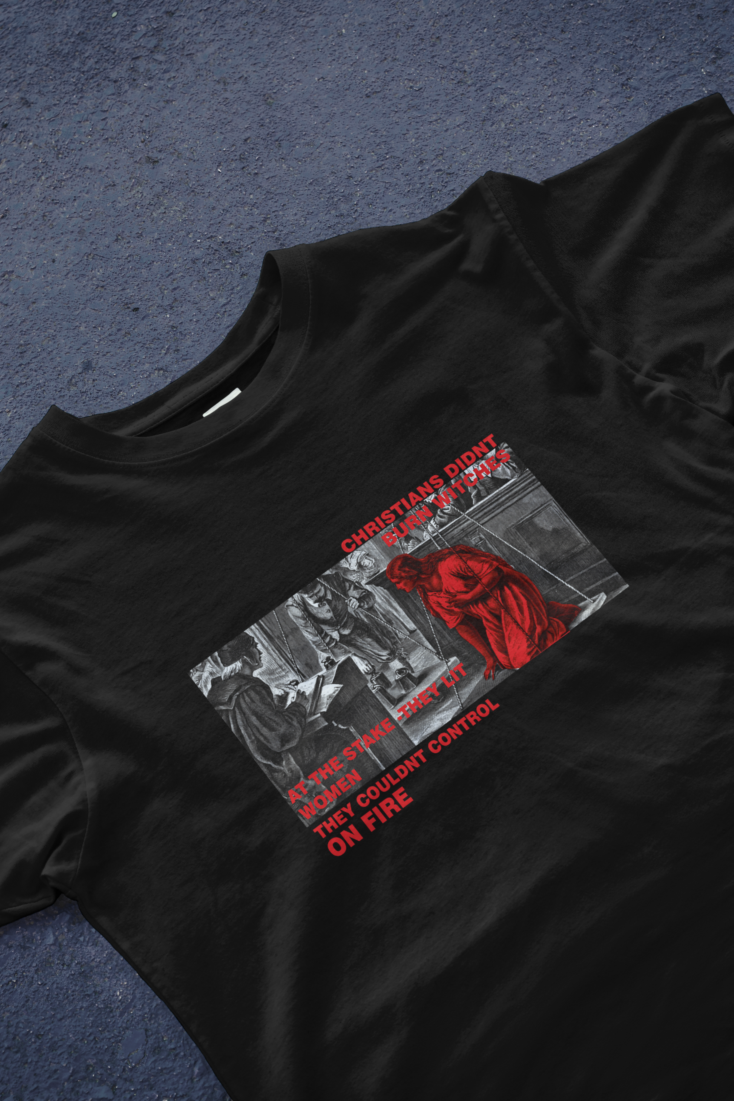 DIYANYONE Statement T-Shirt: Uncontrolled Women